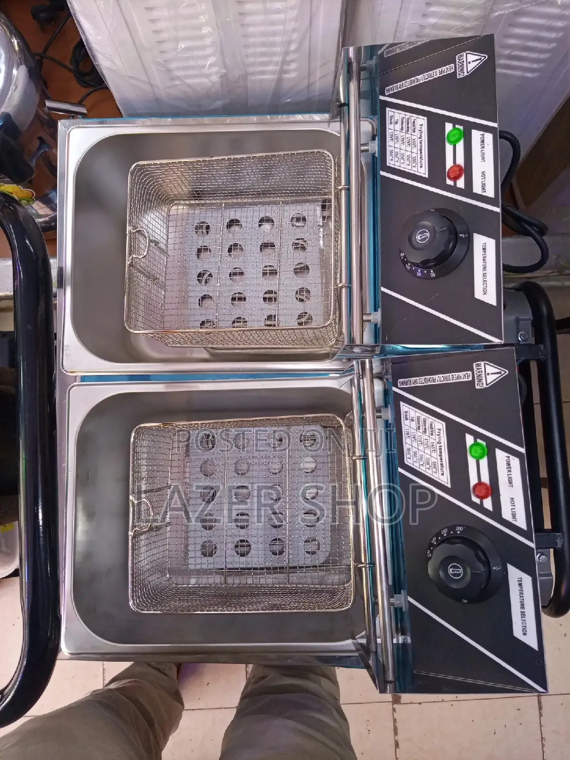 Double Deep Fryer