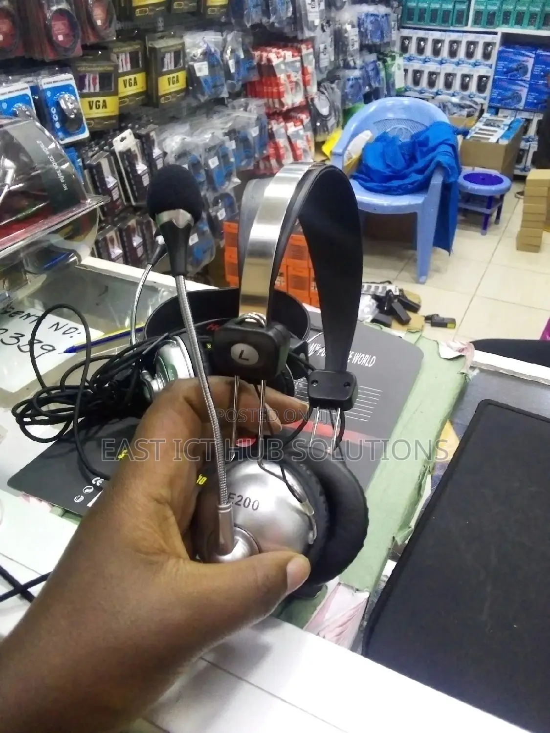 Wired Headphones With Mic For Clear Voice
