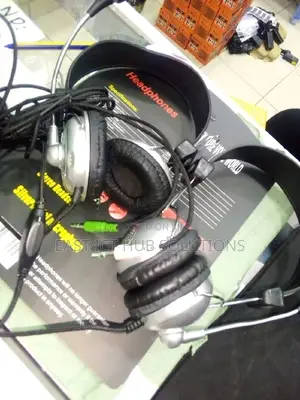 Premium Classy Wired Headphones With Mic For Clear Vocals