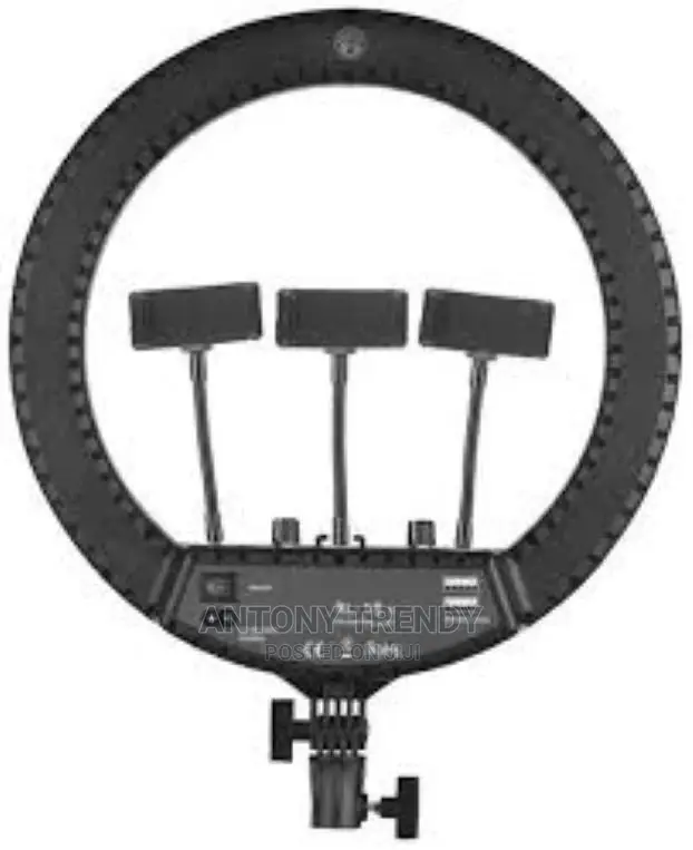 New Universal RL-18 LED Ring Light Kit With Battery, Mirror
