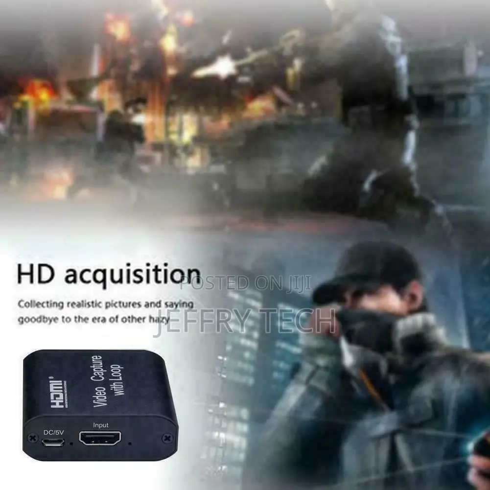 USB 2.0 HDMI Video Capture Card 4K 1080P 60fps Record Stream
