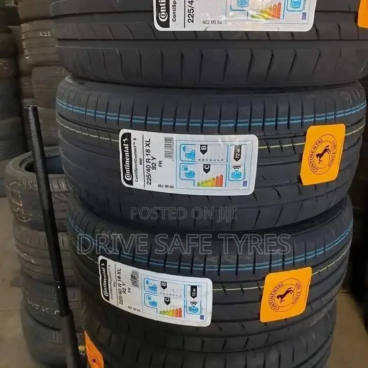 225/40 R18 Continental Tyre Made in South Africa