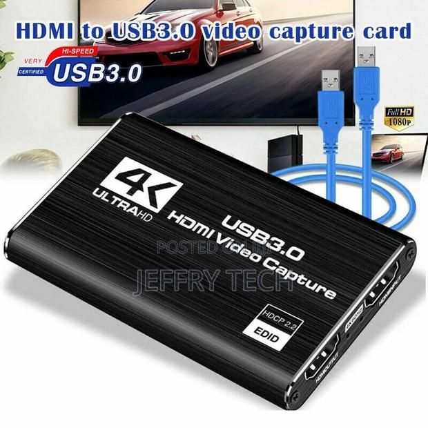 4K HDMI to USB 3.0 Video Capture Card Dongle 1080p Game Live