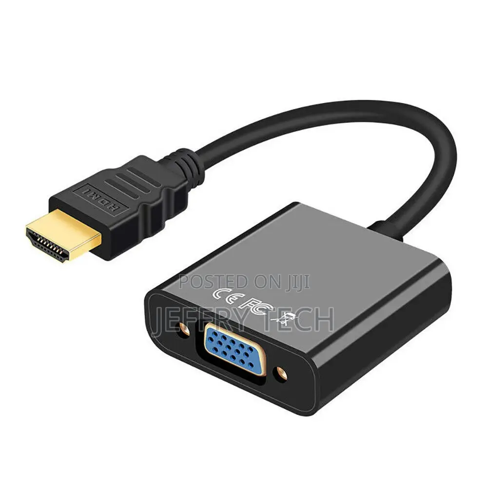 Laptop Projector Cable With HDMI Male to VGA Female Video Co