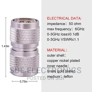 N Type Connectors N-Male to N-Male Adapter