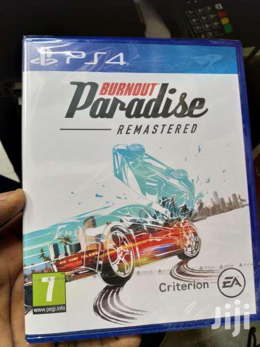 Burnout Paradise Ps4 - main view