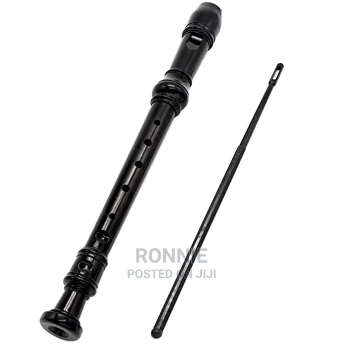 Educational 8 Holes Recorder Flute For School Kids - Ivory