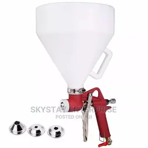 Hopper Spray Gun With Ceiling Spray Adaptor