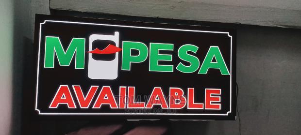 Mpesa Electronic Signage