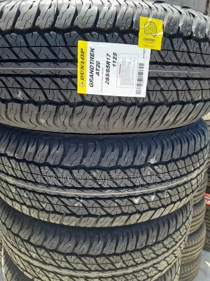 265/65 R17 Dunlop Tyre Made in Japan a/T20 112s
