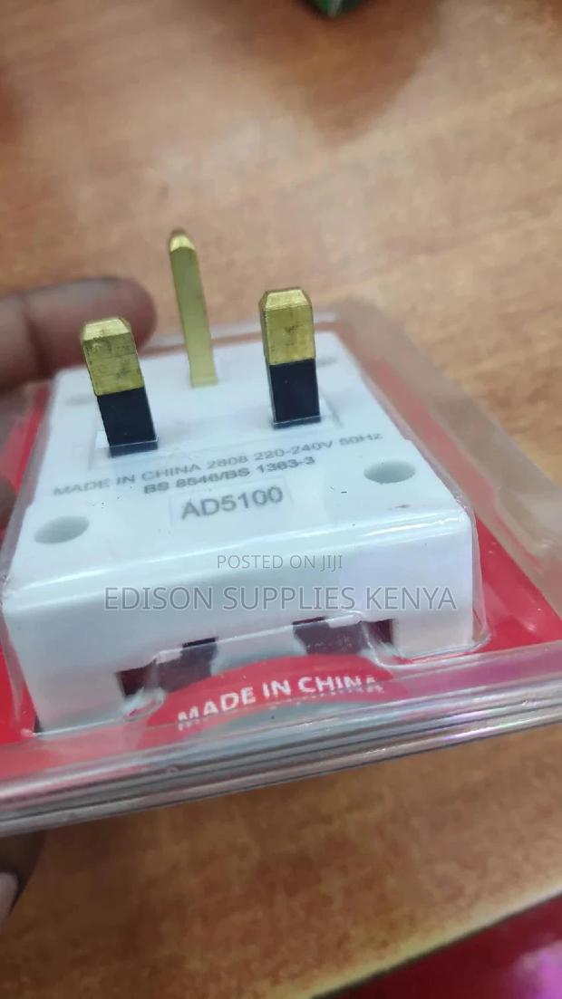 Multiplug Adaptors Tronic 3way Extension Socket Bestquality - thumbnail 2