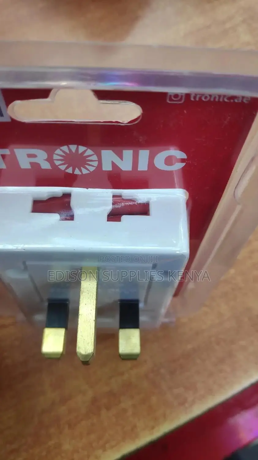 Multiplug Adaptors Tronic 3way Extension Socket Bestquality