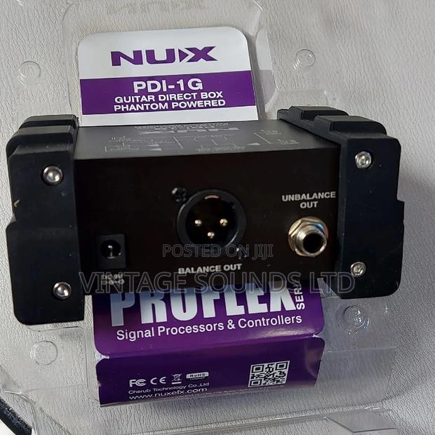 NUX PDI-1G Guitar Direct Injection Phantom DI Box Audio - thumbnail 2