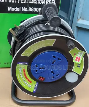 50meters 2.5 Heavy Duty Power Extension Cable Cord Reel