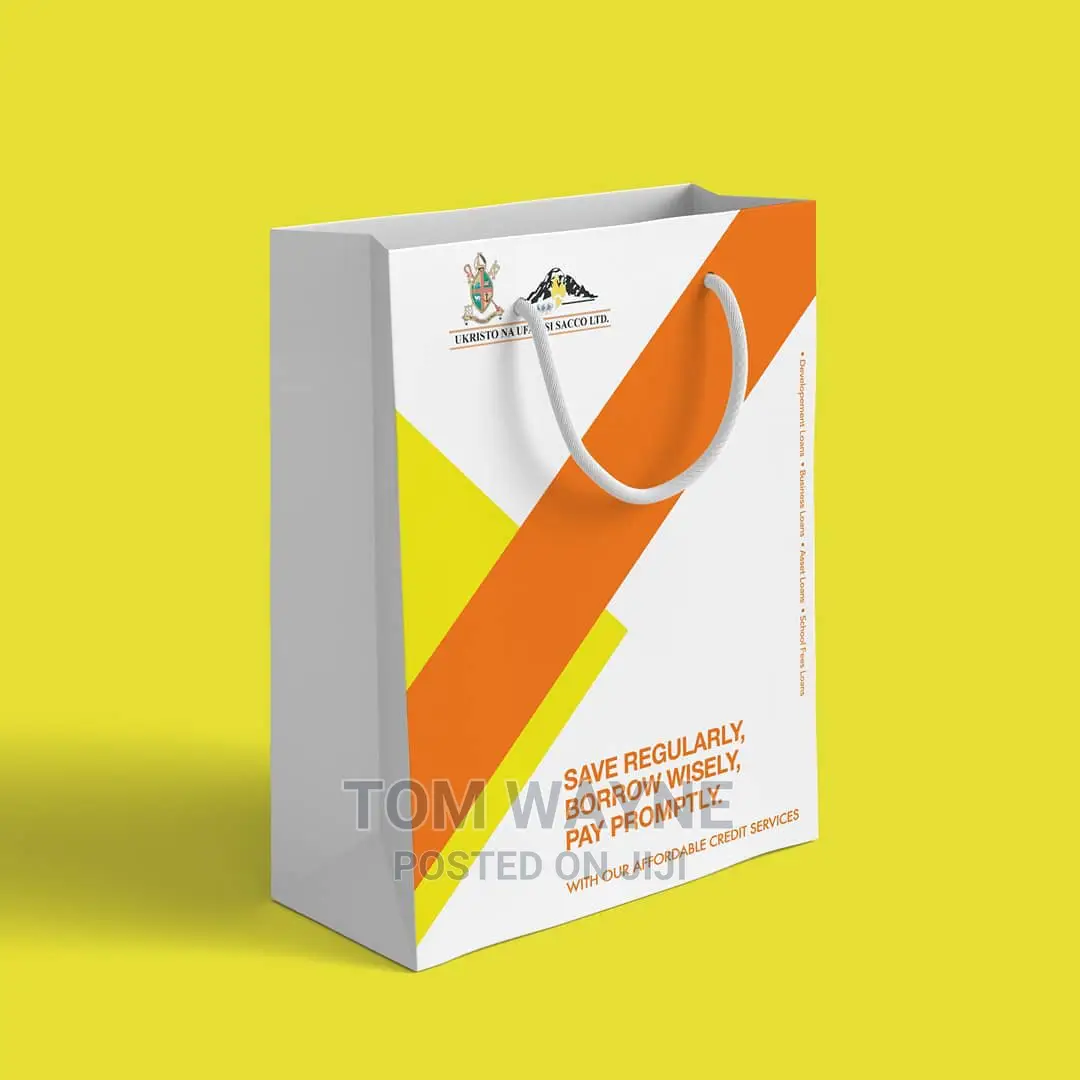 Printed Gift Bags for Packing Clients Items a You Advertise
