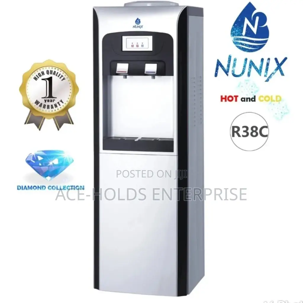 Nunix Silver Hot and Cold Water Dispenser