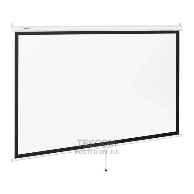 Projector Screen Wallmount Manual 145 X 145CM - main view