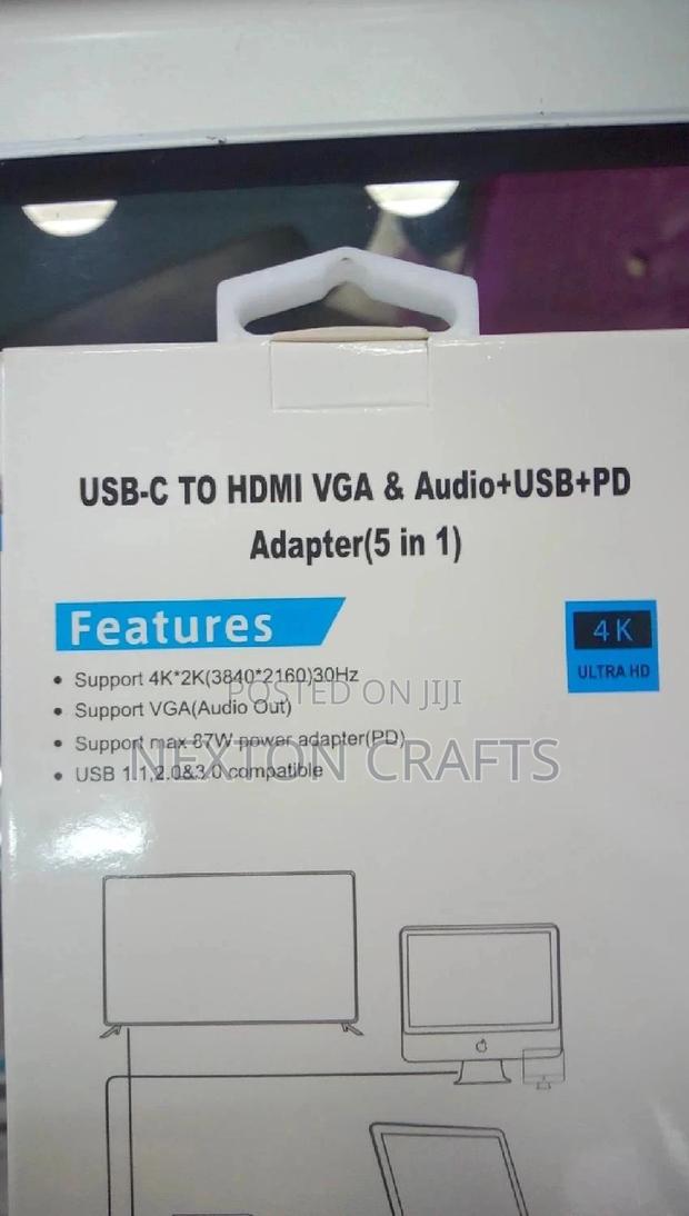 Usb-C to HDMI VGA Usb+Pd - thumbnail 4