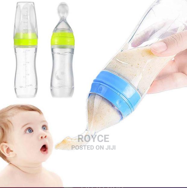 Baby Weaning Bottle With Spoon - thumbnail 7