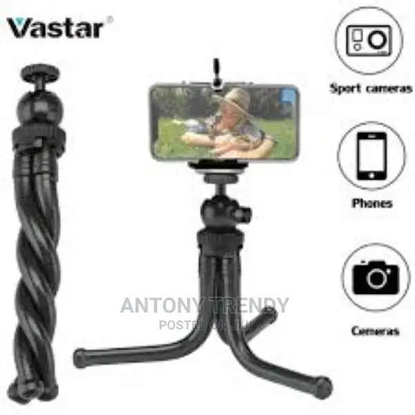 Vastar Flexible Gorilla Pod Tripod Stand for Camera and Smar