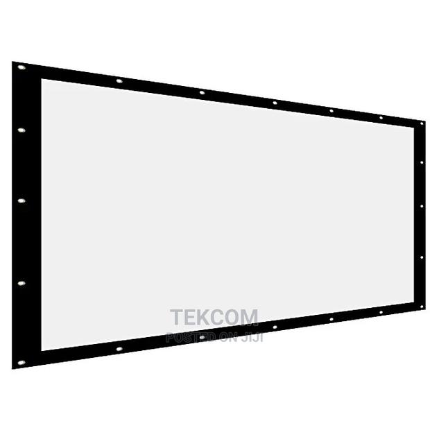 Motorised Projector Screen 180cm X 180cm Electric