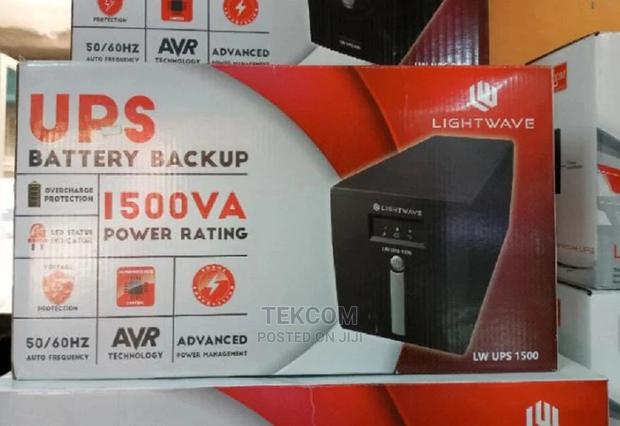 Lightwave 1500VA UPS Power Back Up - main view
