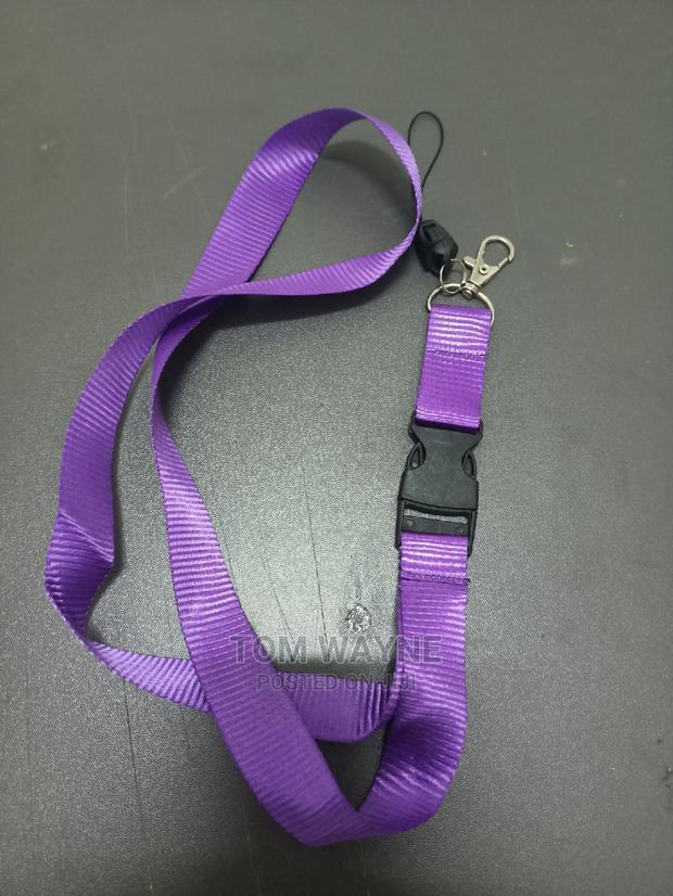 Purple Lanyards for Staff, Students and Guests - thumbnail 4