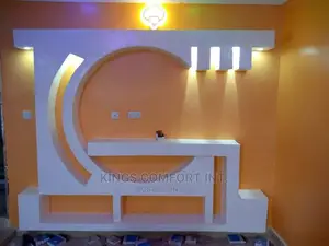 Gypsum Ceilings and Tv Stand