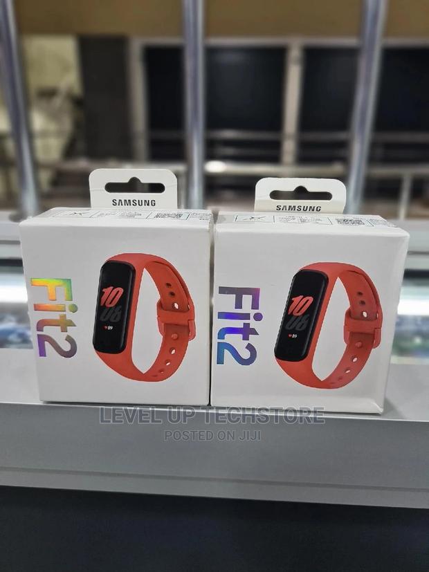 Samsung Galaxy Fit 2 Smart Watch Activity Tracker - Red - main view