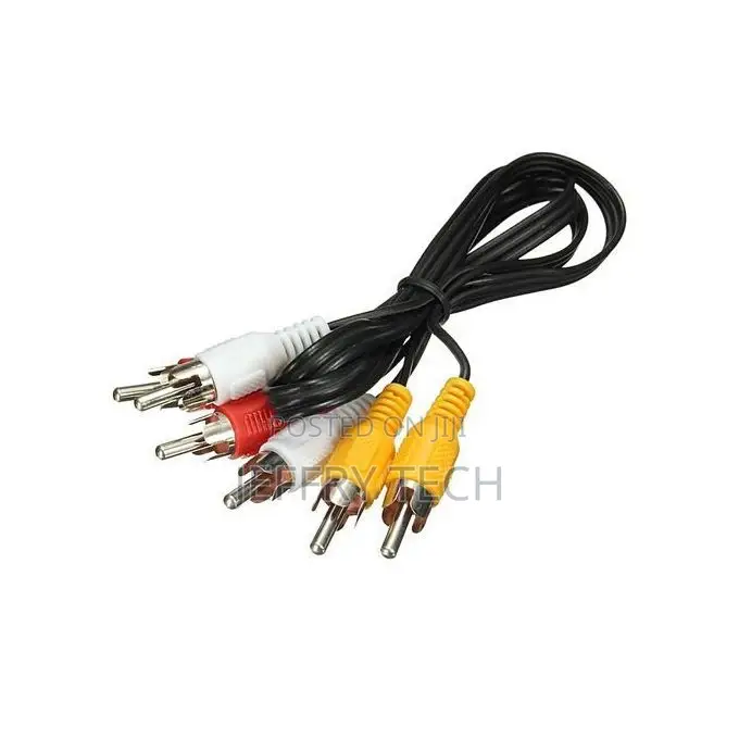 AV Switch Selector Box Splitter 3ways With Cable