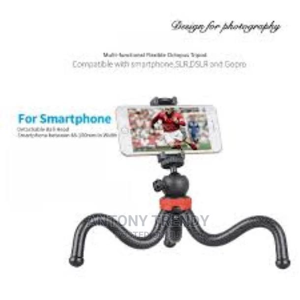 Original Flexible Octopus Tripod Pod With Phone Holder Clip