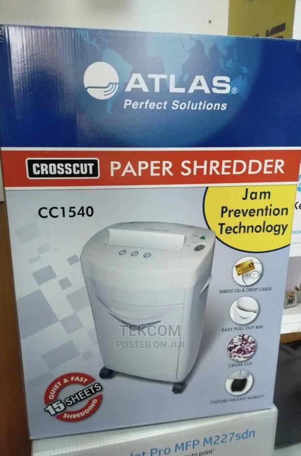 Atlas 15 Sheets Cc1540 Shredder - main view