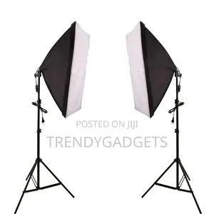 Photography Video Studio Lighting 50*70cm Soft Box + 4-Socke