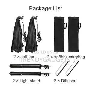 Photo Video Studio Lighting E27 Lamp Holder Softbox Stand