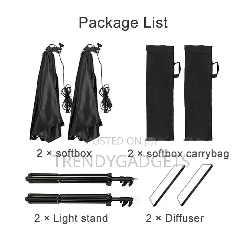 Photo Video Studio Lighting E27 Lamp Holder Softbox Stand