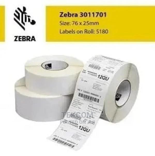 Zebra 3011701 76 X 25mm Gloss Polyethylene Label