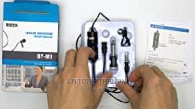 Condenser Polar Boya BY-M1 Lapel Compact On-Camera Video Mic - main view