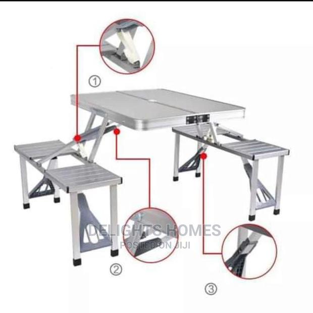 Aluminum Picnic Table - thumbnail 4