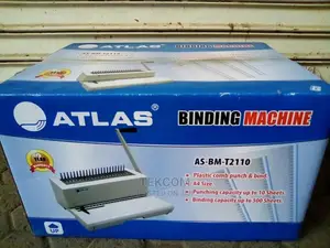 Atlas Comb Binder Binding Machine T2110