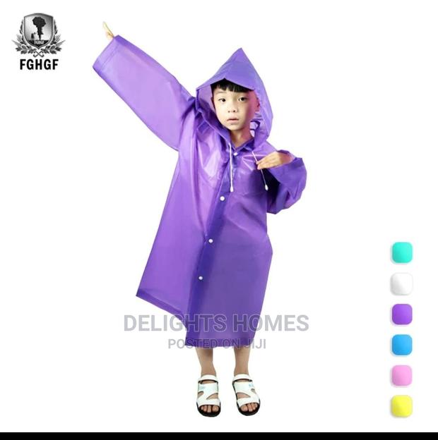 Kids Unisex Rain Coats - - main view