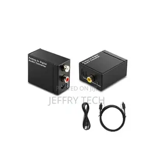 EDD Digital Optical Toslink SPDIF Coax to Analog L/R RCA Aud