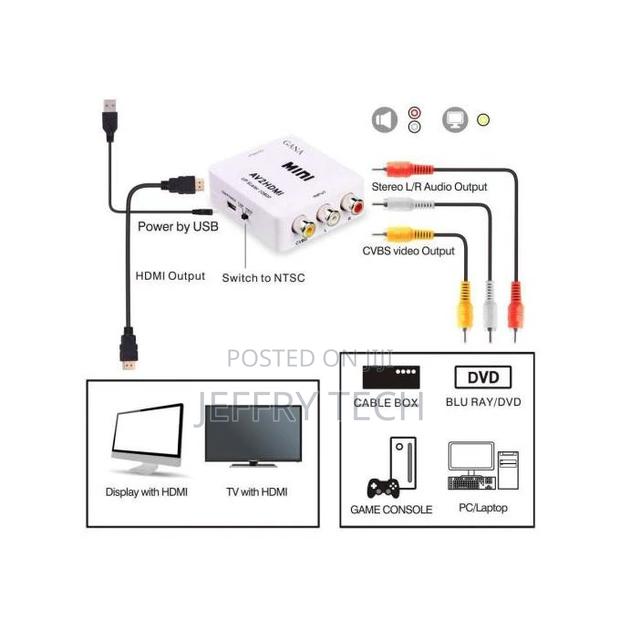 Audio Splitter Digital AV RCA to HDMI Converter - main view