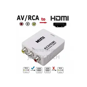 Audio Splitter Digital AV RCA to HDMI Converter