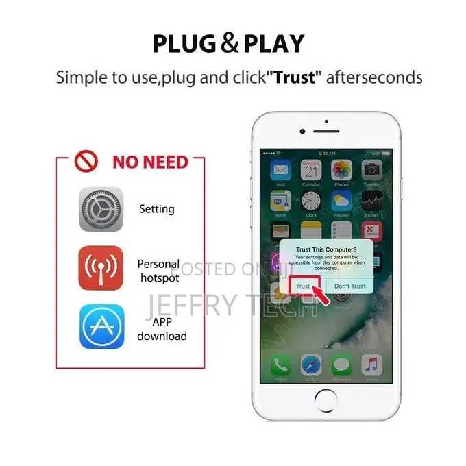 1080P Lightning to HDMI Cable - Red
