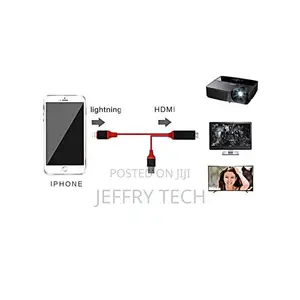 1080P Lightning to HDMI Cable - Red