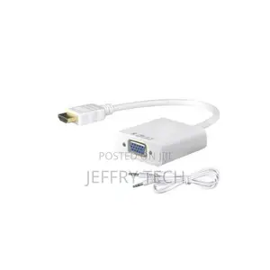 HDMI Input From Your Laptopto a VGA Monitor or Projector,