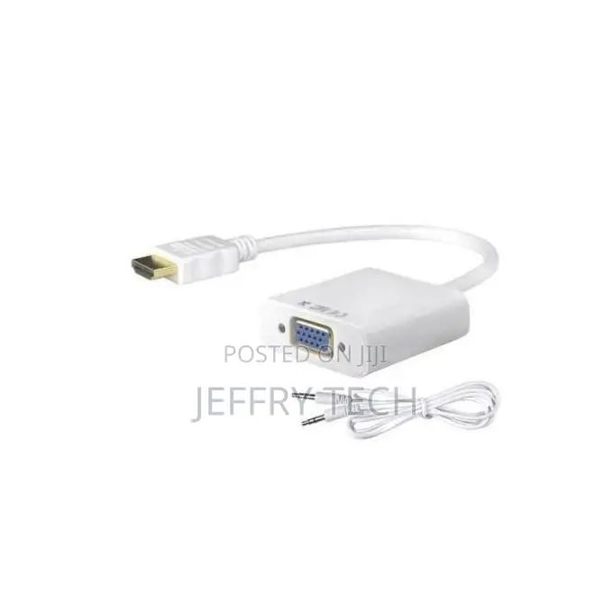 HDMI Input From Your Laptopto a VGA Monitor or Projector,