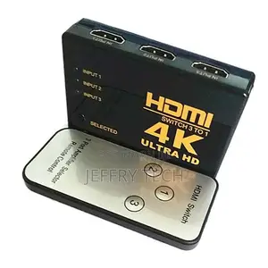 Professional 4K 2K HD 3 in 1 Out HDMI Switch Hub Splitter TV