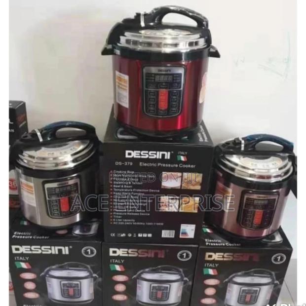 6litres Dessini Electric Pressure Cooker. - main view