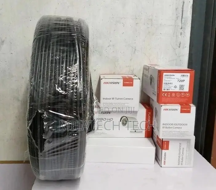Hikvision 4 Camera Complete Kit